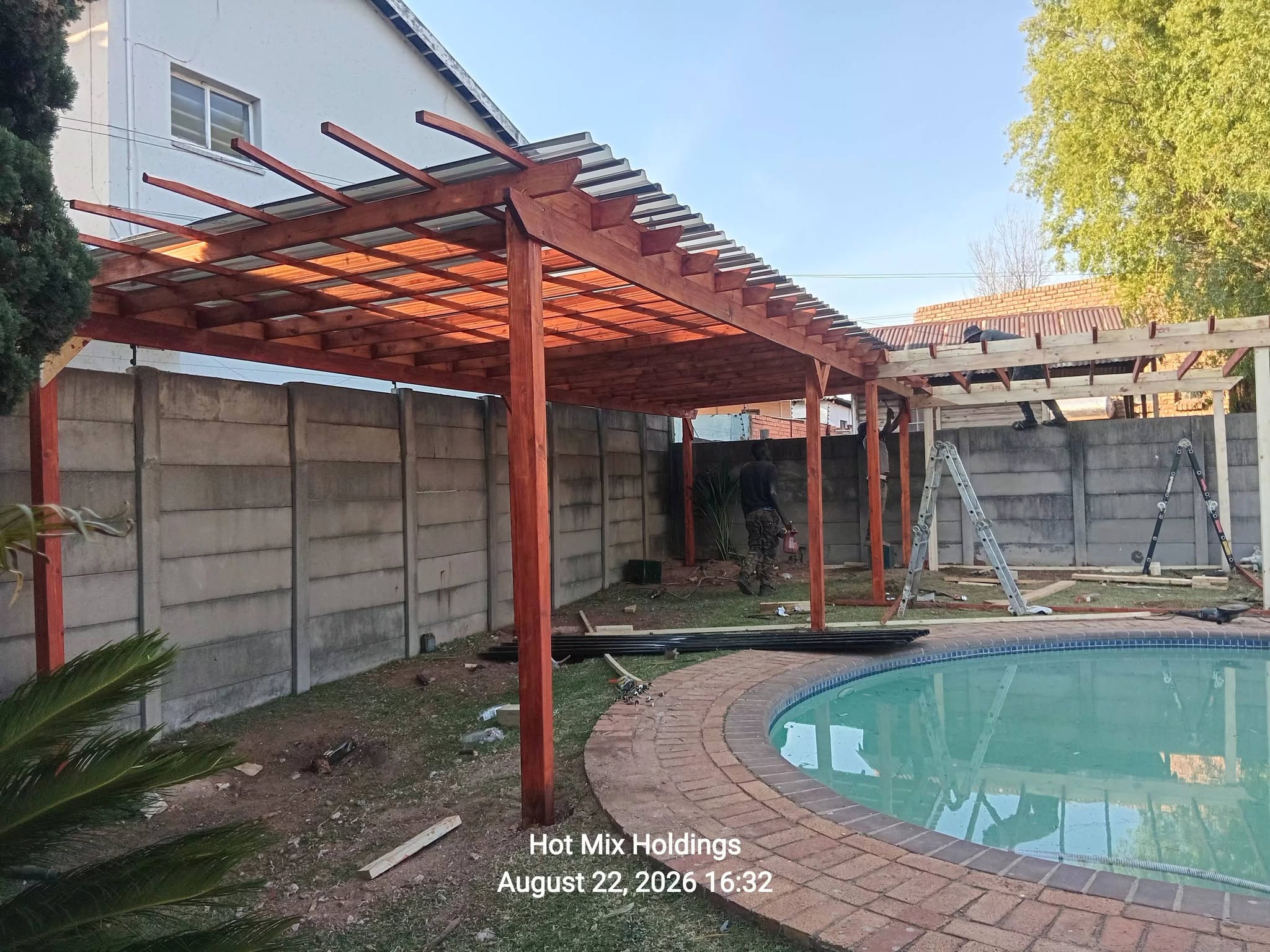 Pergola Shades project 39 by Hot Mix Holdings